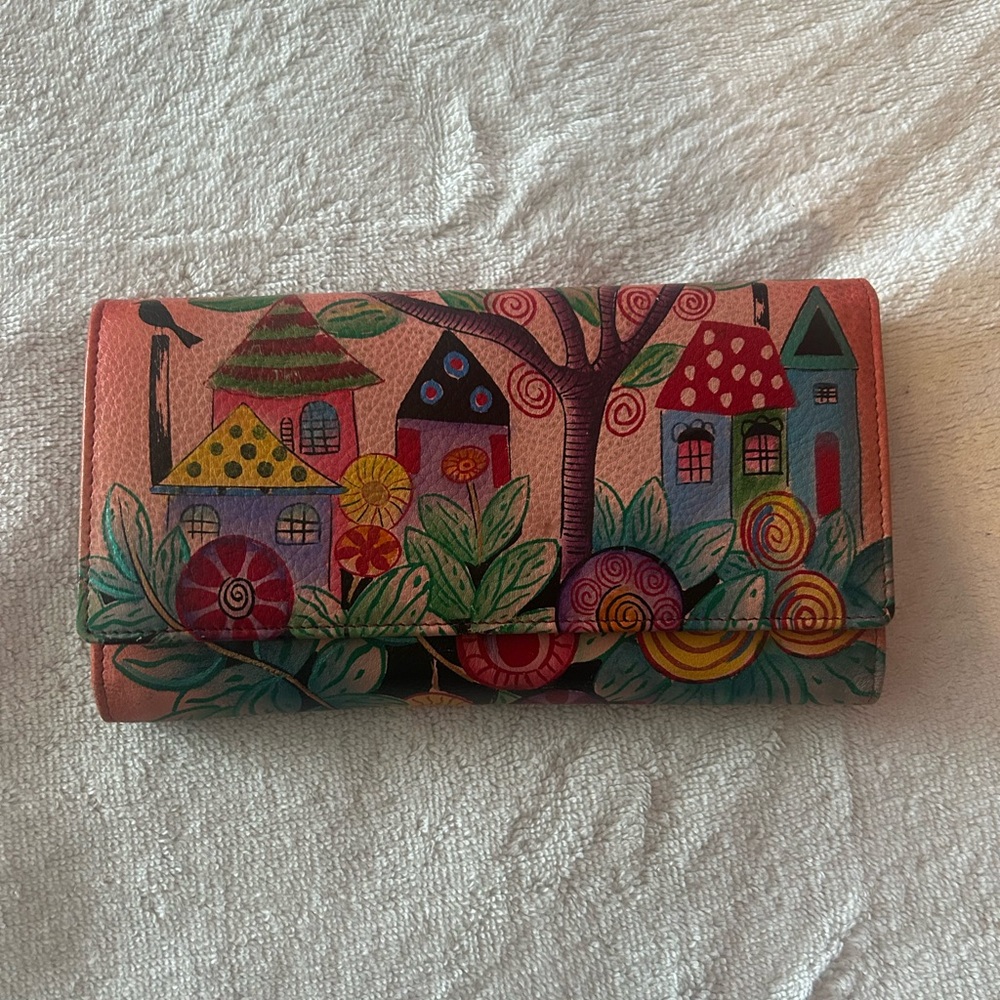 Anuschka Multicolor Artistic Wallet